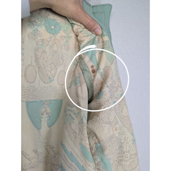 Vintage 70s Puget Sounder Green All Weather Coat by Item House - Picture 16 of 16